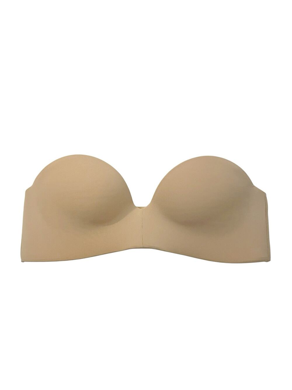 Pepper Strapless Bra 32B Nude Lightly Padded Molded Cup Underwired Push Up